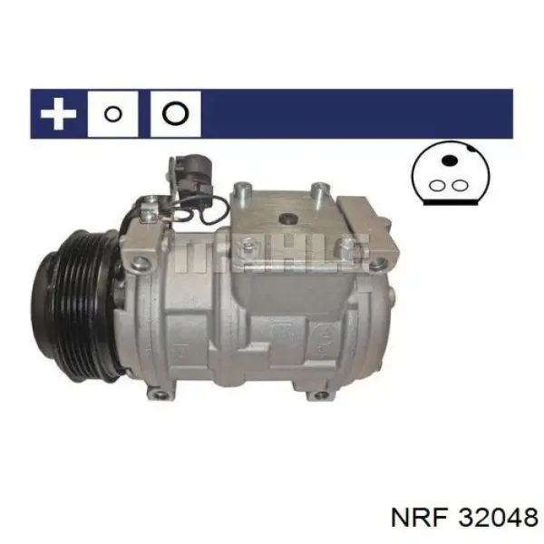 Compresor de aire acondicionado DCP05001 NPS