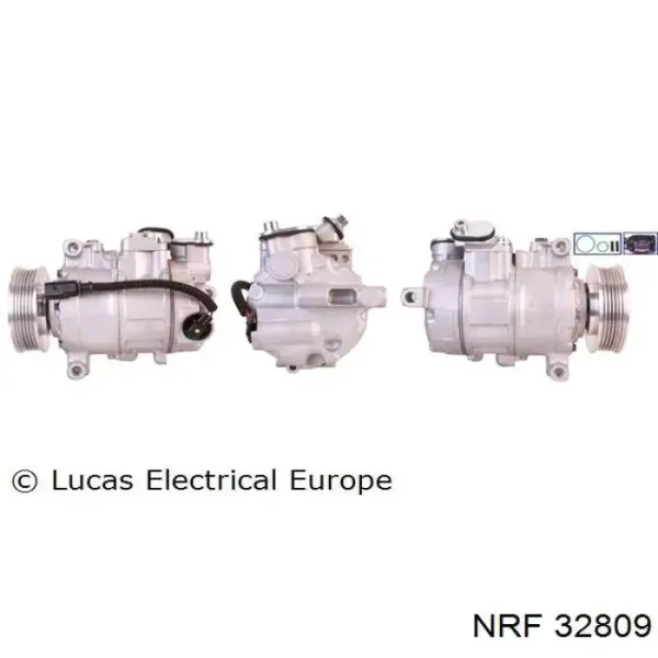Compresor de aire acondicionado 32809 NRF