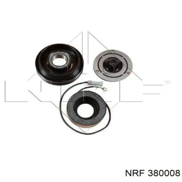 Polea del compresor de aire acondicionado KP1252 MSG