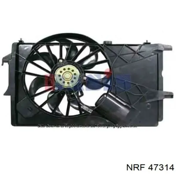 Ventilador del motor 13128929 General Motors