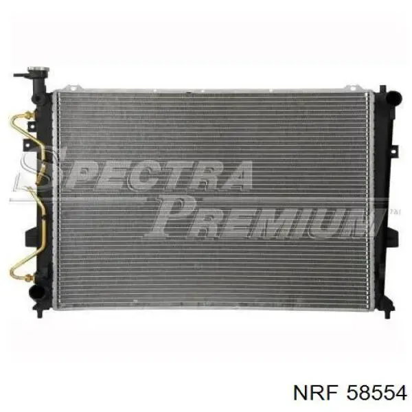 Radiador 253101D130 Hyundai/Kia