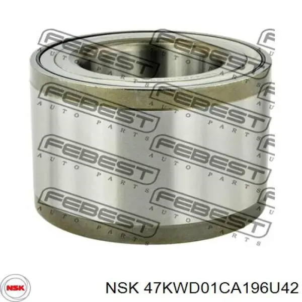 Cojinete de rueda 47KWD01CA196U42 NSK