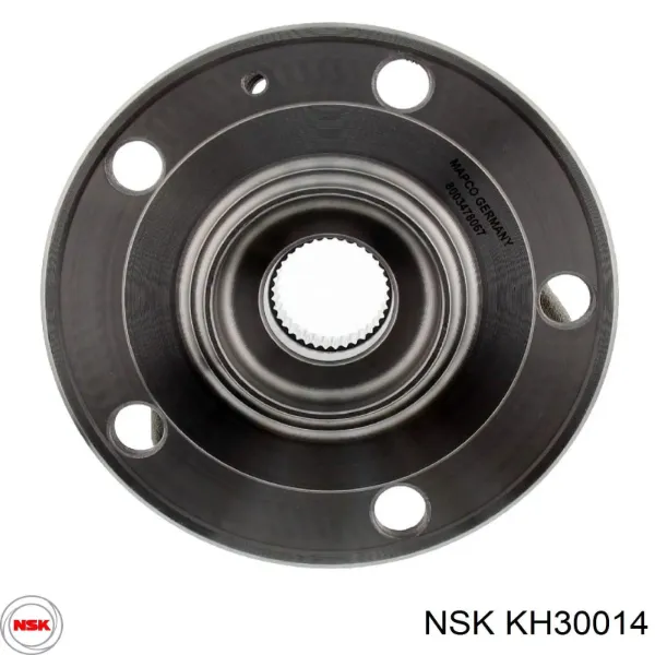 Cubo de rueda delantero Volkswagen Golf 8 CD1, DA1