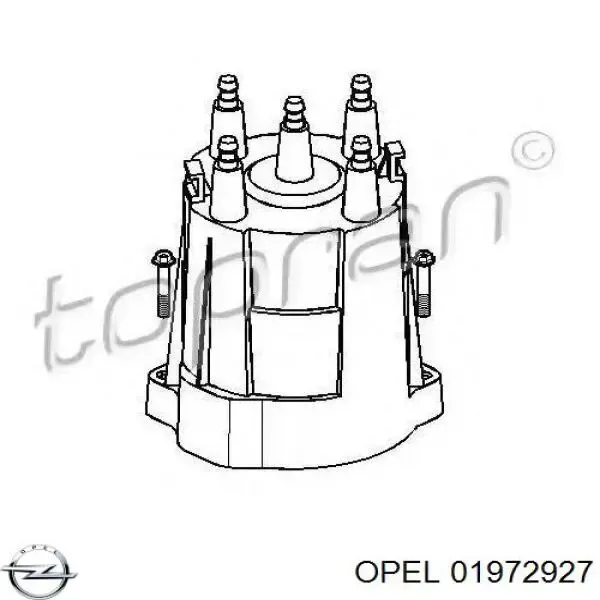 Tapa de distribuidor de encendido Opel Astra 51, 52, F35, M35