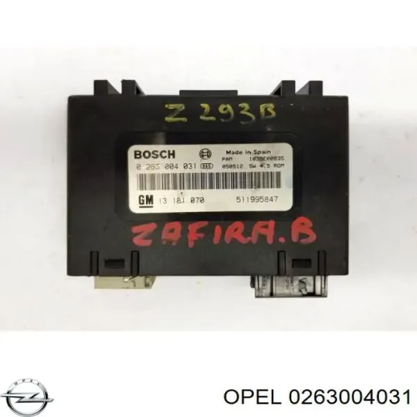  0263004031 Opel