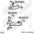 Buje del brazo de suspensión delantero superior Opel Frontera 6B