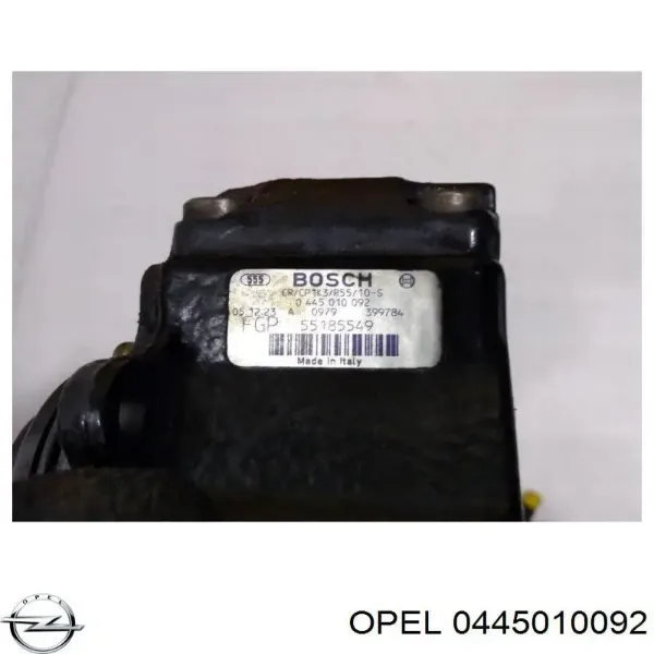 Bomba inyectora 0445010138 Opel