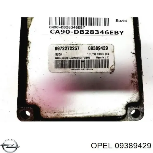 ECU 09389429 Opel