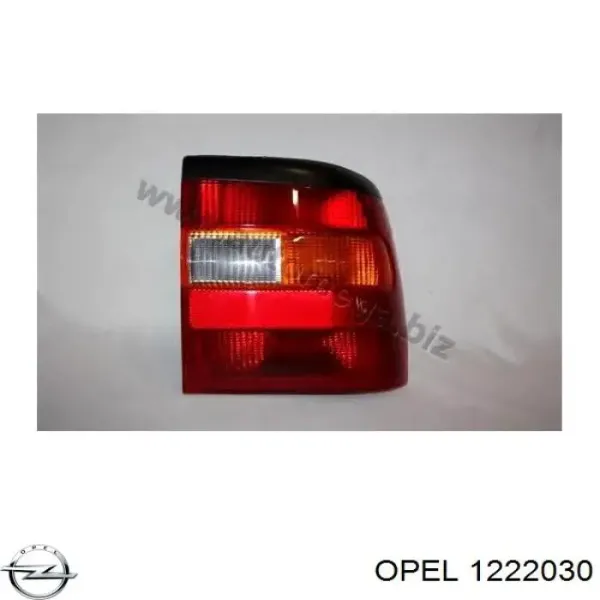 Piloto trasero derecho 1222030 Opel