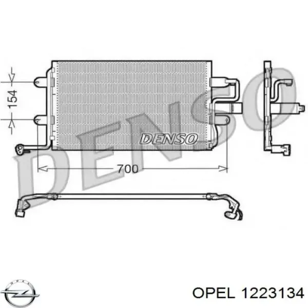 Piloto trasero derecho Opel Calibra 85