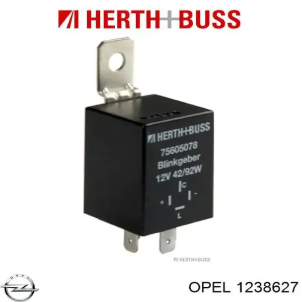 Relé de bujía de precalentamiento Opel Vectra 86, 87