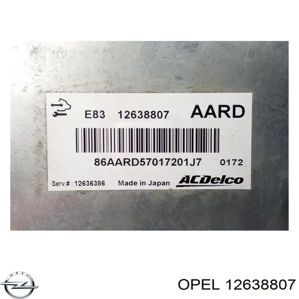  12638807 Opel