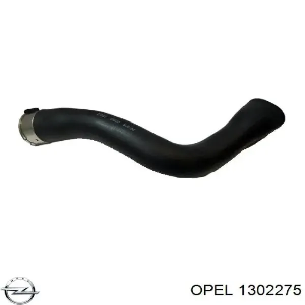 Tubo flexible de aire de sobrealimentación izquierdo 1302275 Opel