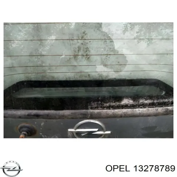 Tercera luz de freno 13278789 Opel