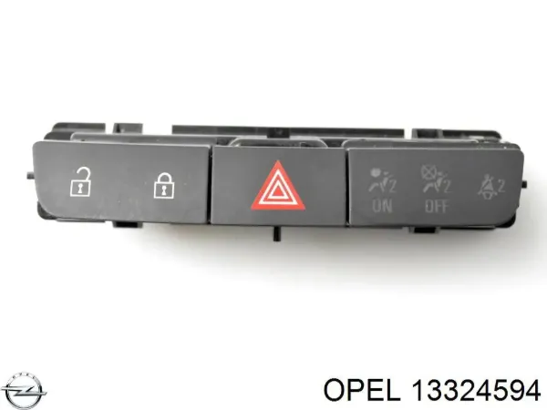 Boton de luz de emergencía 13324594 General Motors