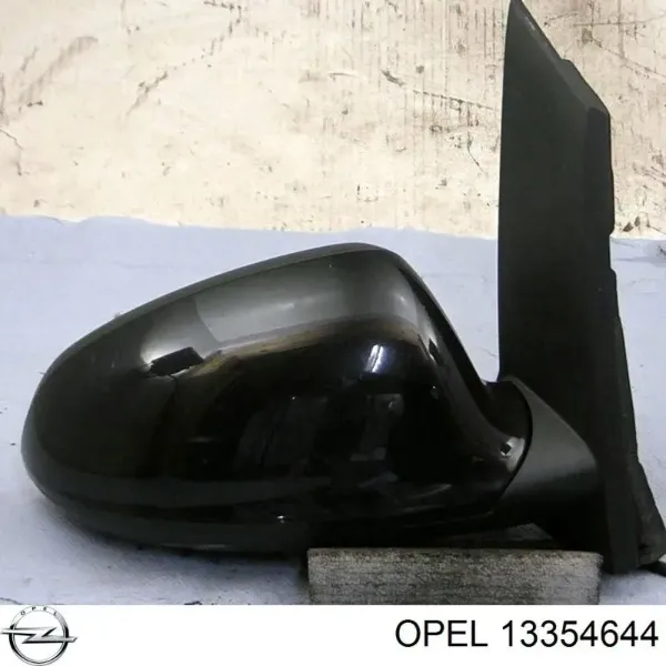Espejo de retrovisor izquierdo 13354644 Opel