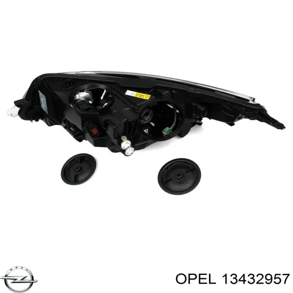Faro derecho 13432957 Opel
