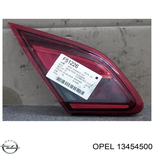 Piloto trasero interior izquierdo LLL342 Magneti Marelli