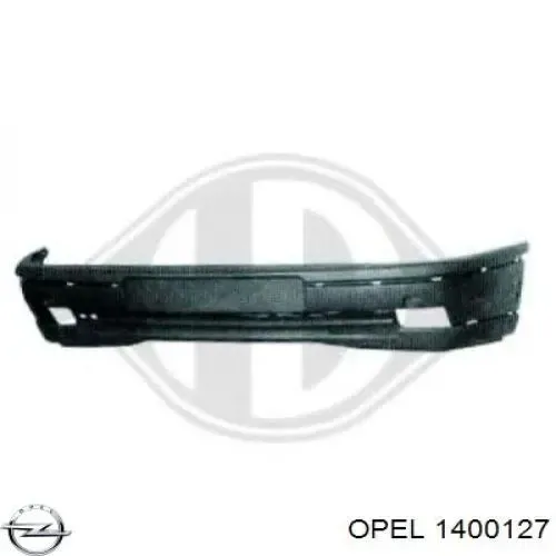 Paragolpes 1400127 Opel