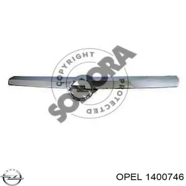 Parrilla 1400746 Opel