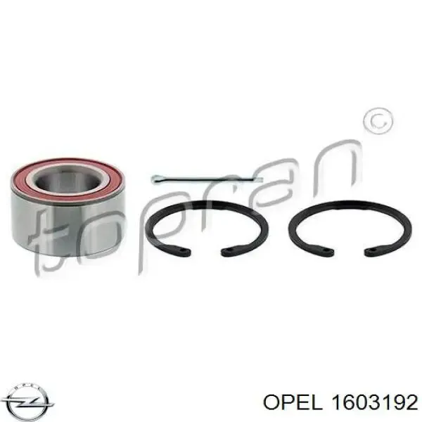 Cojinete de rueda delantero Opel Astra 51, 52, F35, M35