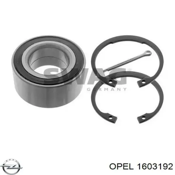 Cojinete de rueda delantero Opel Astra 51, 52, F35, M35