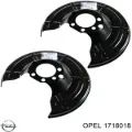 Guardabarros delanteros Opel Meriva 