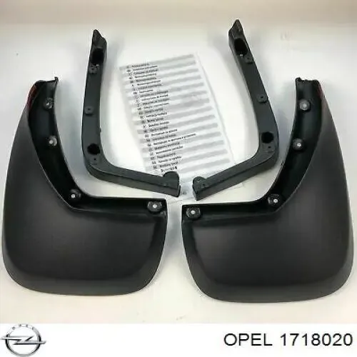 Faldillas guardabarros traseros Opel Meriva B