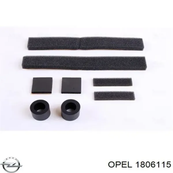 Radiador de calefacción Opel Astra 51, 52, F35, M35