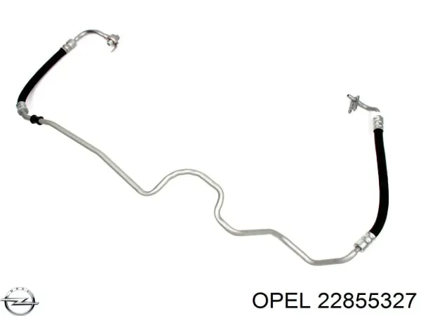 Manguera de alta presion de direccion, hidráulica 22855327 Opel