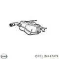 Silenciador central Opel Vectra 
