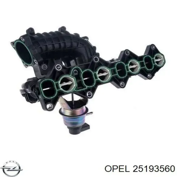 Colector de admisión 25193560 Opel