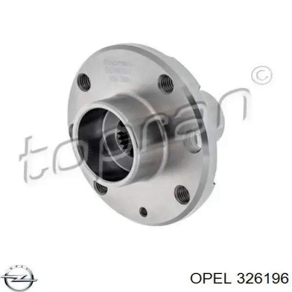 Cubo de rueda delantero Opel Astra 51, 52, F35, M35