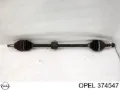 Semieje delantero izquierdo Opel Zafira P12