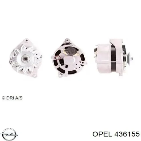 Amortiguador trasero Opel Astra 51, 52, F35, M35