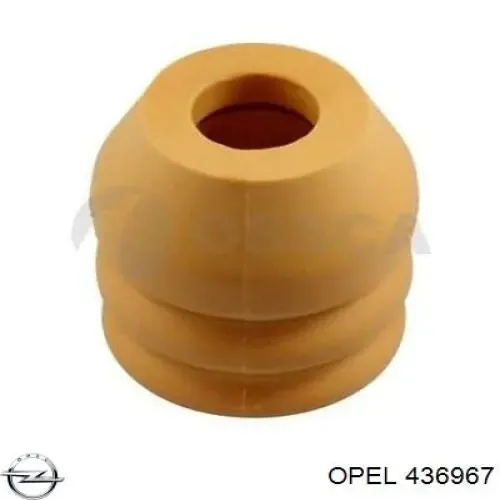 Tope de amortiguador trasero, suspensión + fuelle Opel Vectra 36