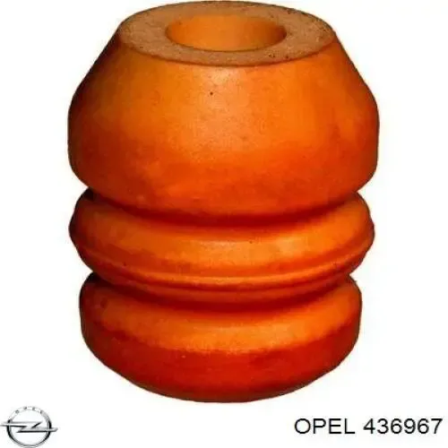 Tope de amortiguador trasero, suspensión + fuelle Opel Vectra 36