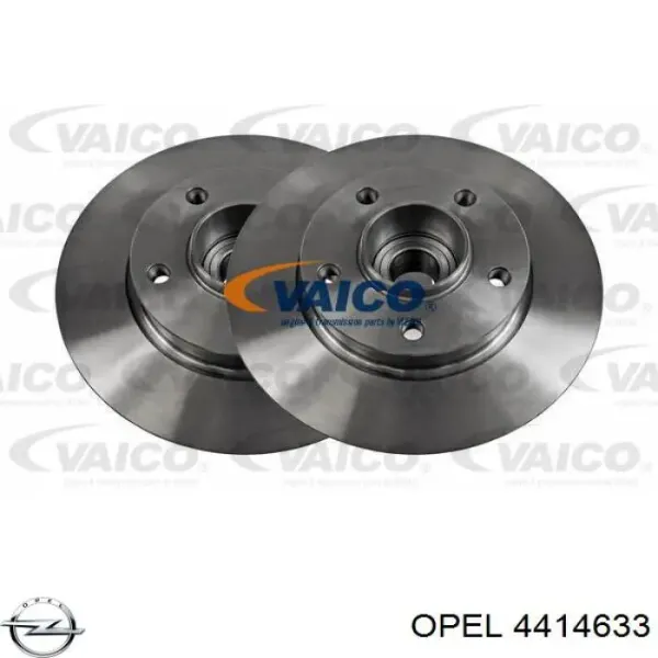 Disco de freno trasero Renault Trafic 2 FL