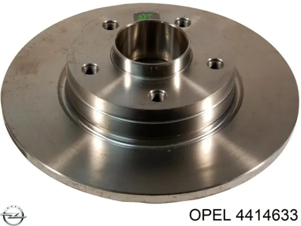 Disco de freno trasero Renault Trafic 2 FL