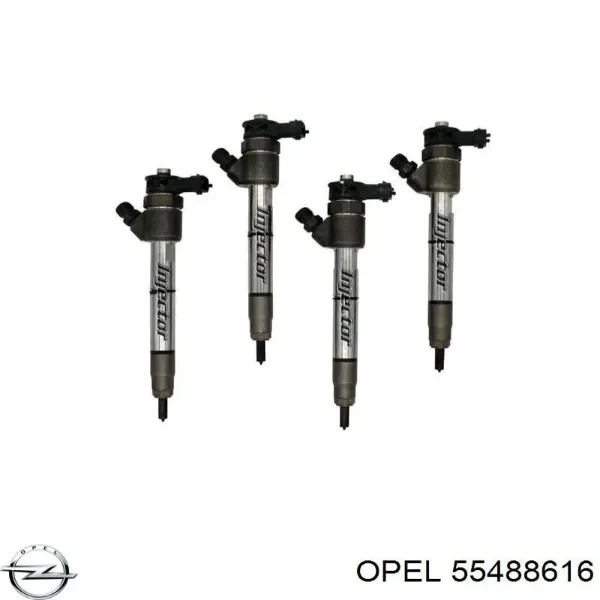 Inyector 55488616 Opel