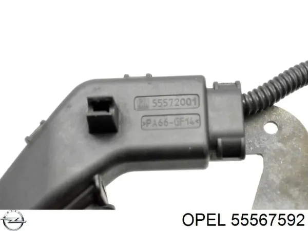 Conector de inyector de combustible 55567592 Opel