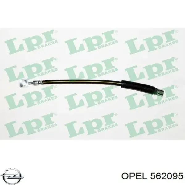 Latiguillo de freno delantero Opel Astra 51, 52, F35, M35