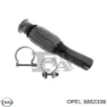 Silenciador central Opel Vectra 38
