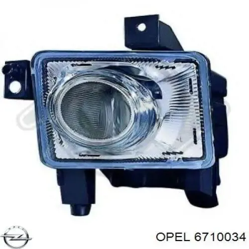 Faro antiniebla derecho 93176394 General Motors