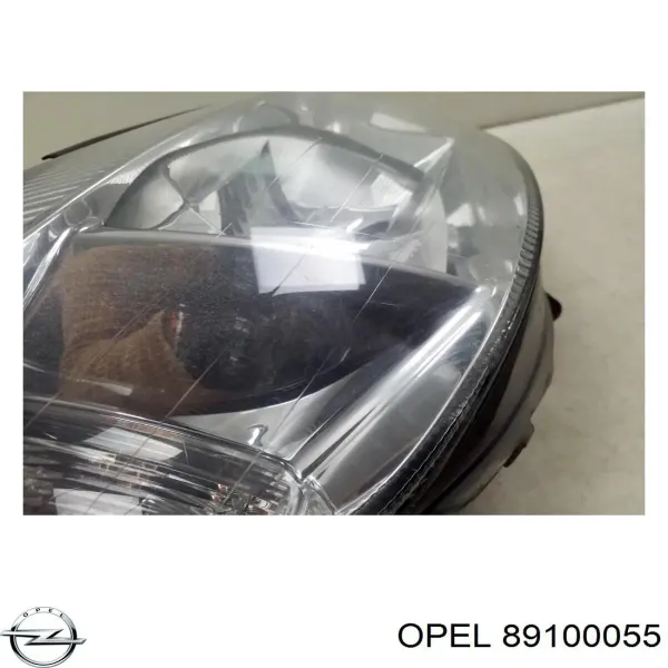 Faro derecho 89100055 Opel