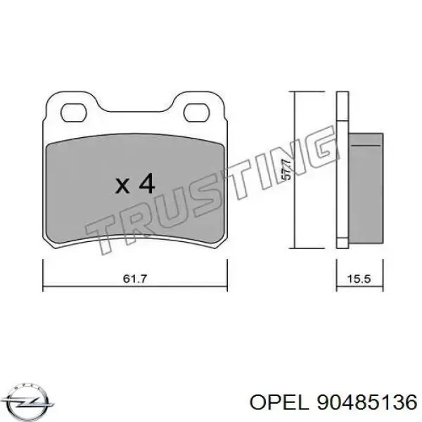 Opel Astra 51, 52, F35, M35