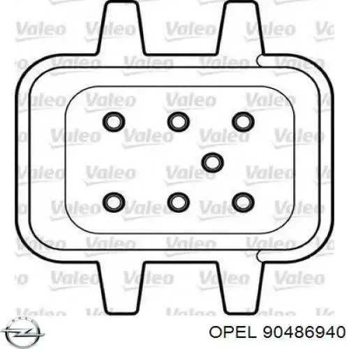 Mecanismo de elevalunas, puerta delantera derecha Opel Astra 51, 52, F35, M35