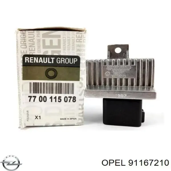 Relé de bujía de precalentamiento Renault Trafic 2 FL