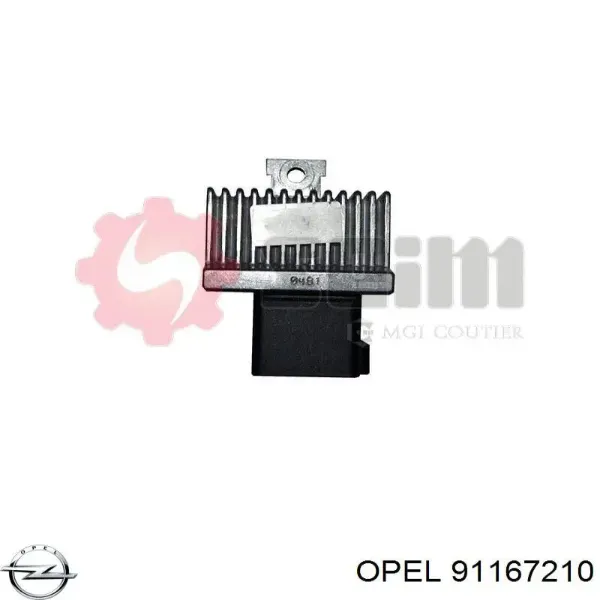 Relé de bujía de precalentamiento Renault Trafic 2 FL