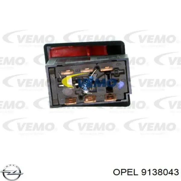 Boton De Alarma Opel Astra 51, 52, F35, M35